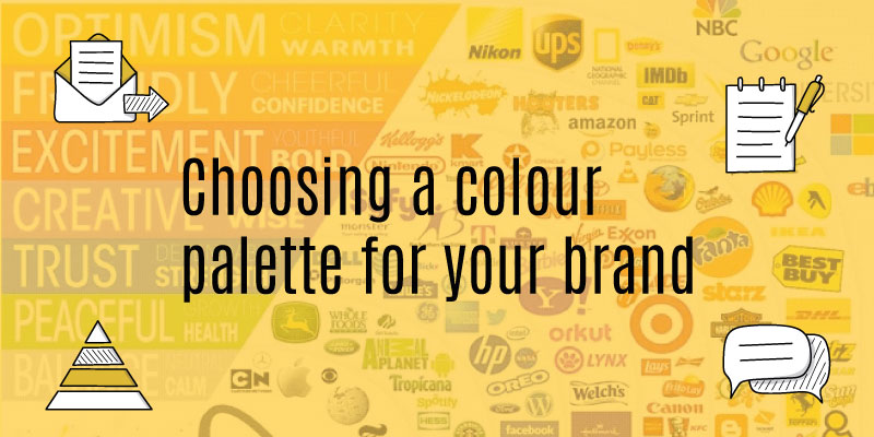 Choosing a colour palette for your brand